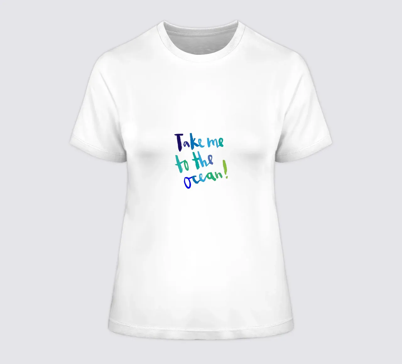 Ocean Frauen T-Shirt von Brushmeetspaper