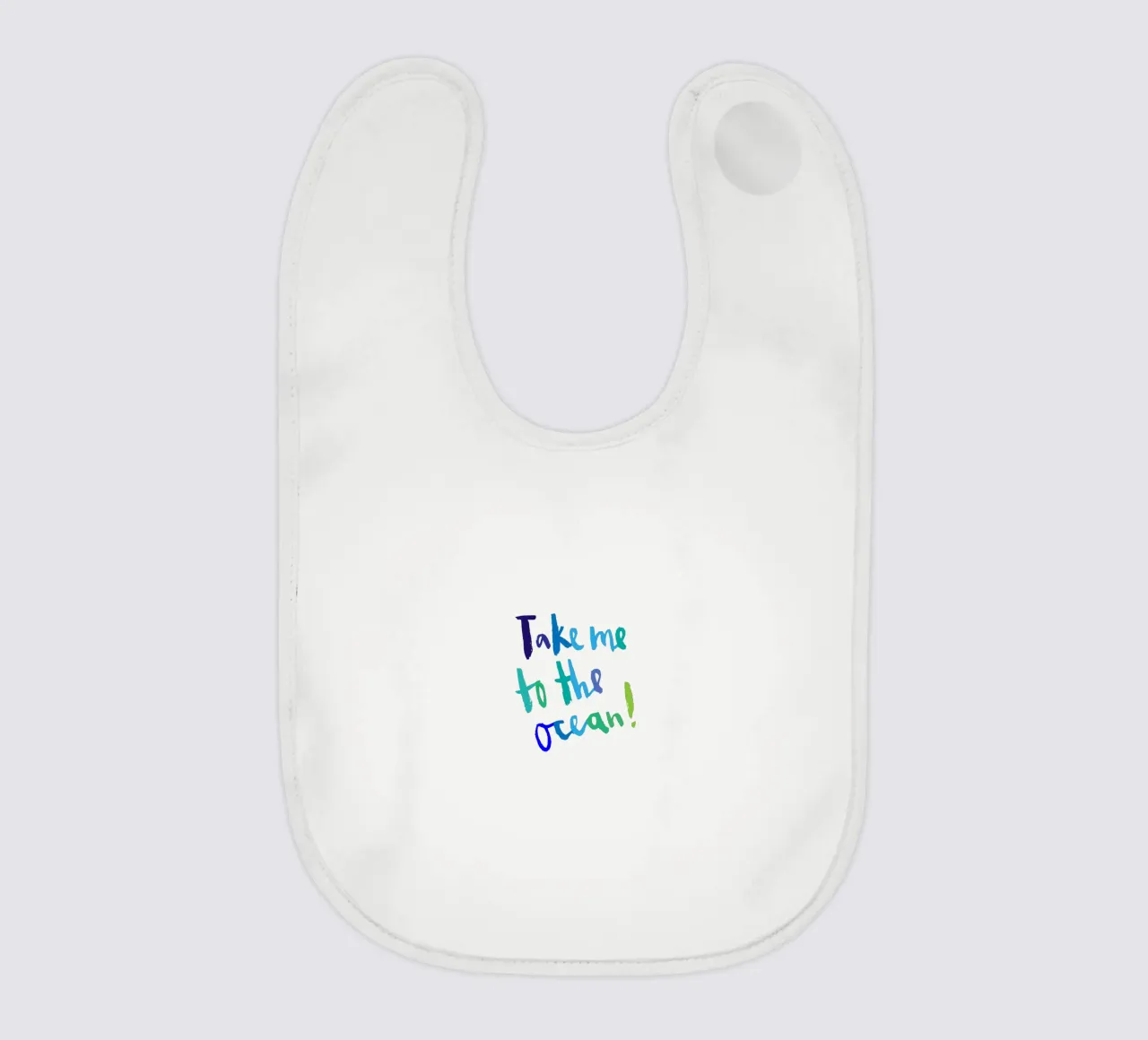 Ocean Babylätzchen von Brushmeetspaper