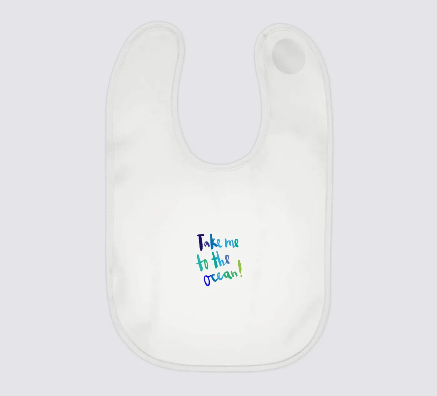 Ocean Babylätzchen von Brushmeetspaper