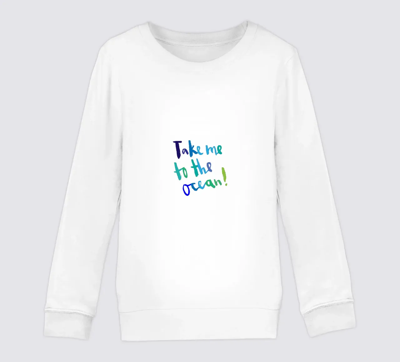 Ocean felpa bambino da Brushmeetspaper
