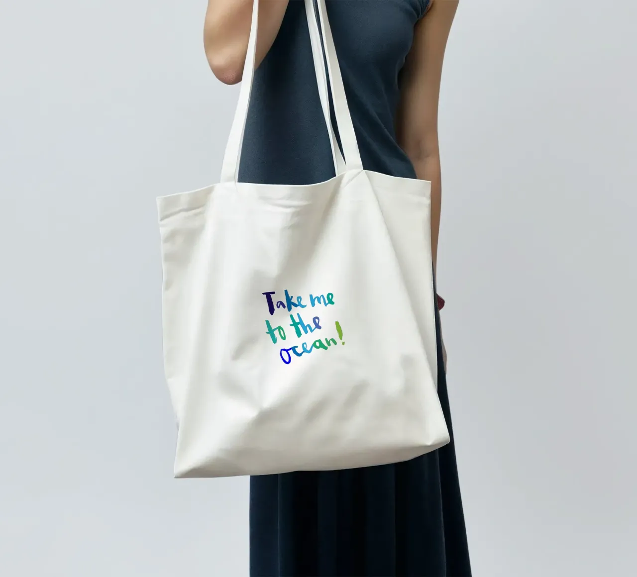 Ocean borsa in juta da Brushmeetspaper