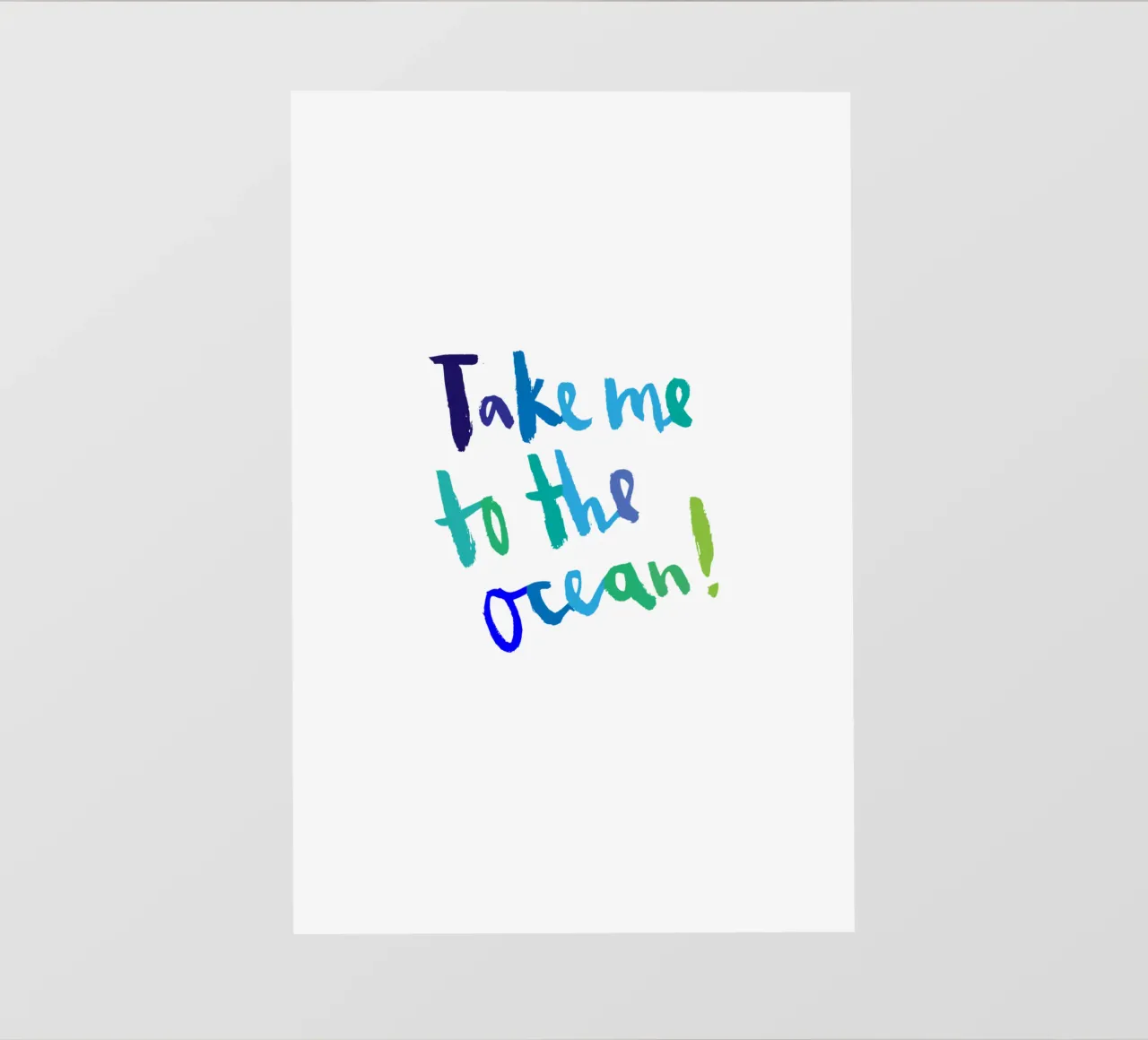 Ocean pellicola backlit da Brushmeetspaper