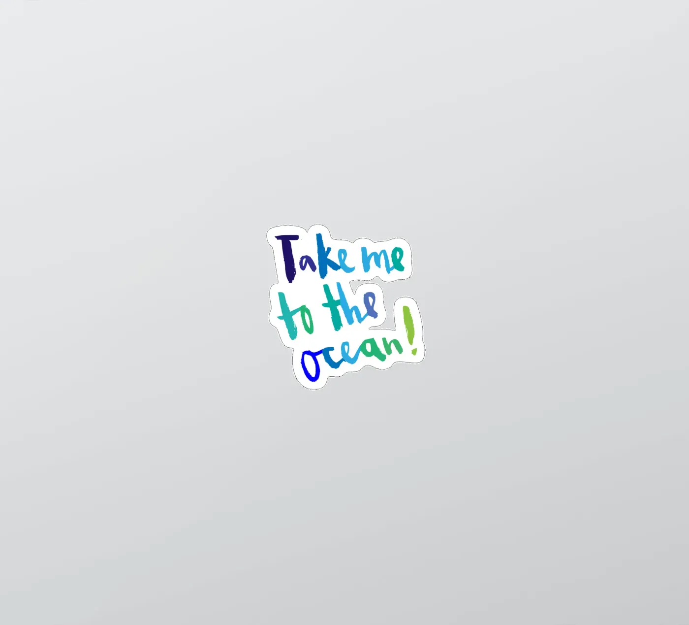 Ocean adesivo da Brushmeetspaper