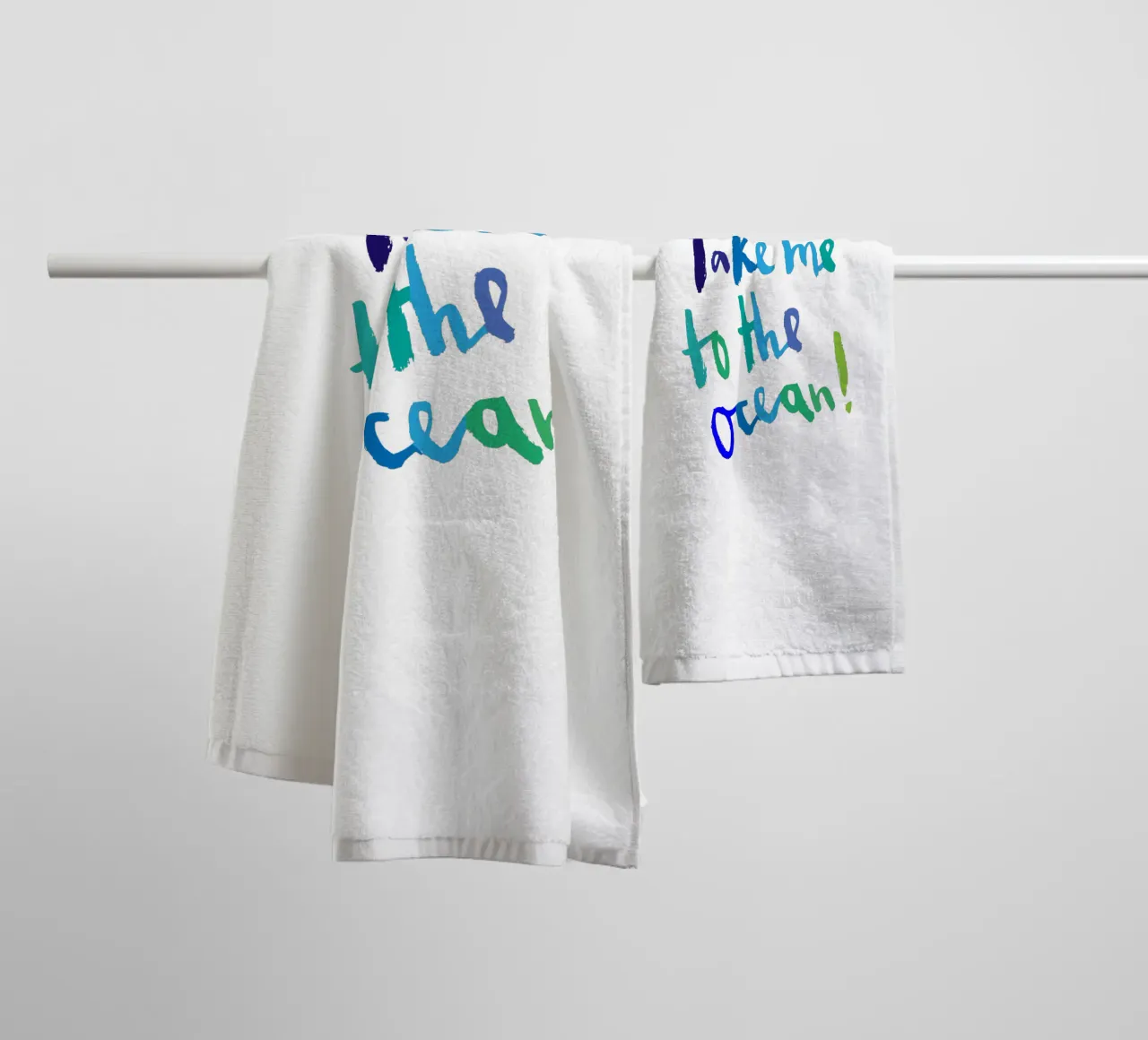 Ocean asciugamano da bagno da Brushmeetspaper