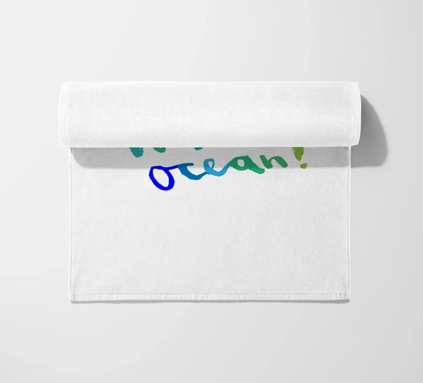 Ocean Strandtuch von Brushmeetspaper