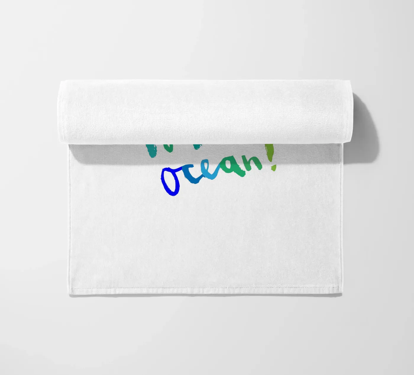 Ocean Strandtuch von Brushmeetspaper
