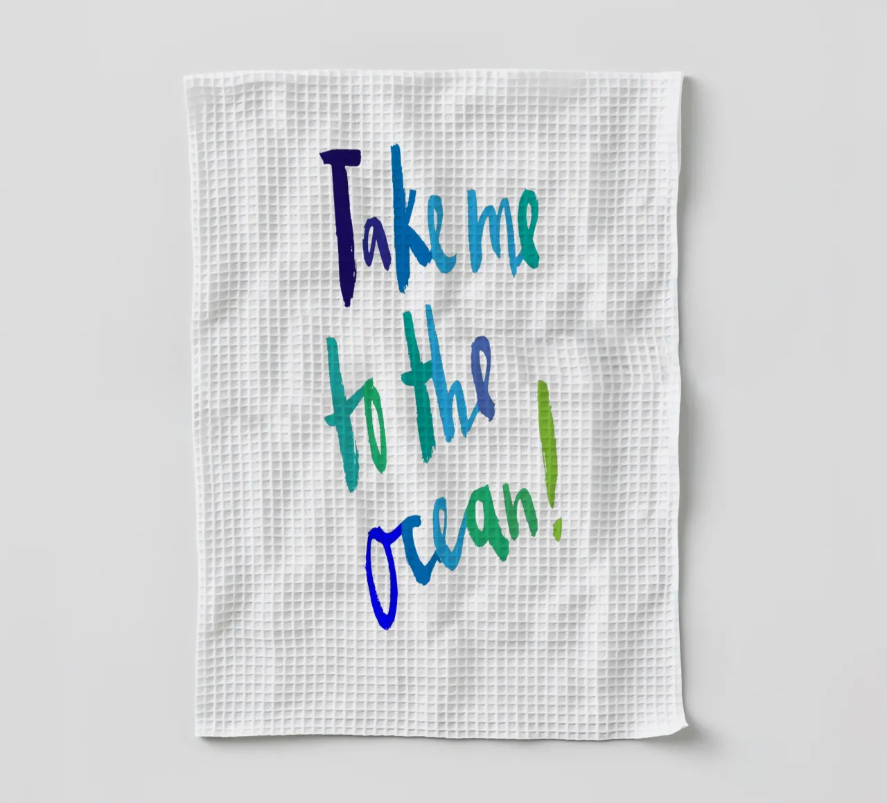 Ocean canovaccio da cucina da Brushmeetspaper