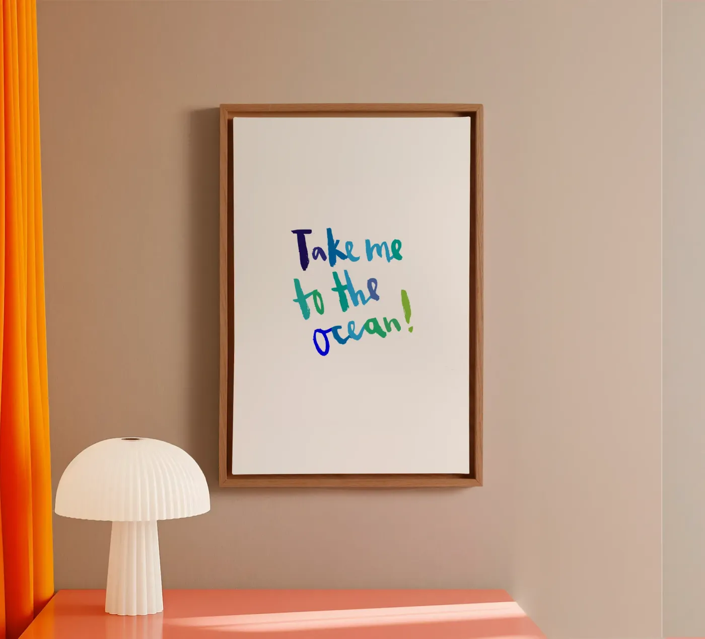 Ocean tela da Brushmeetspaper