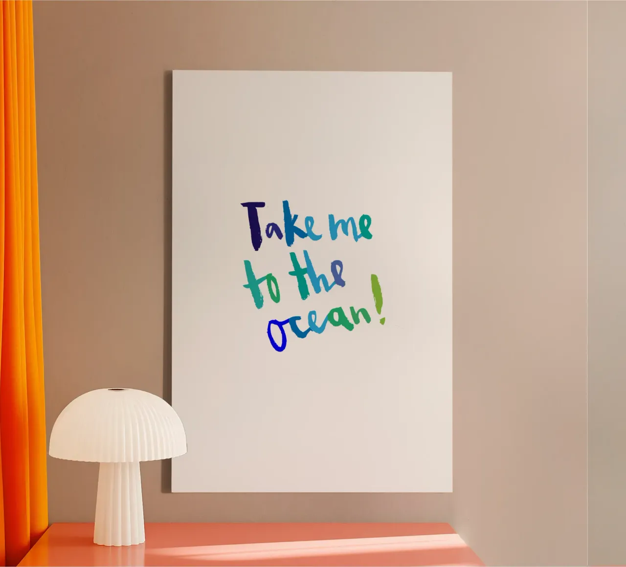 Ocean tela da Brushmeetspaper