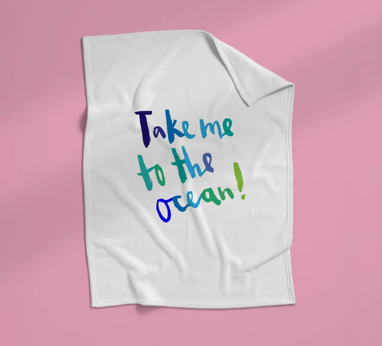 Ocean coperta in pile da Brushmeetspaper