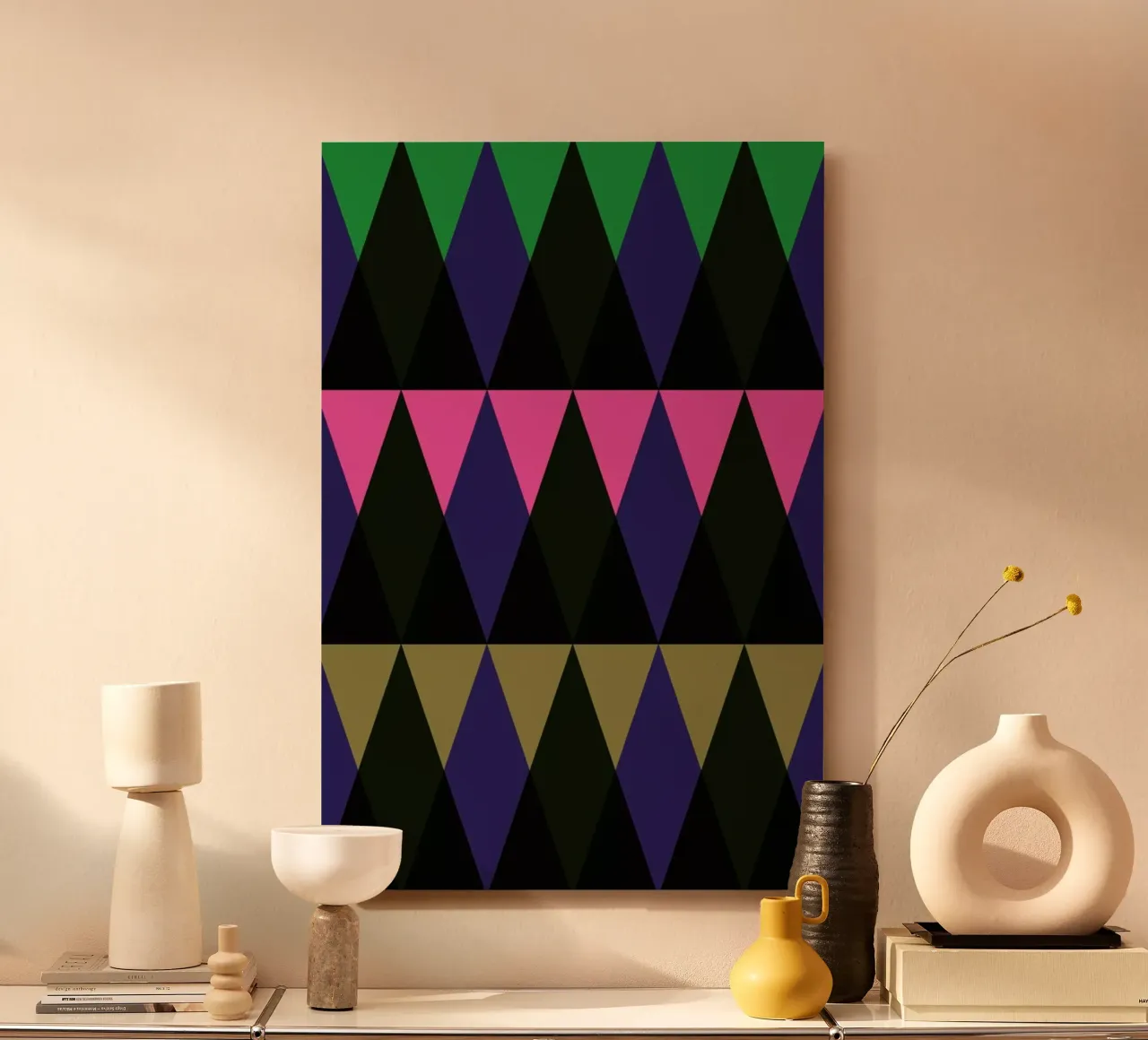 Strict Christmas Forest alluminio dibond da Bo Lundberg