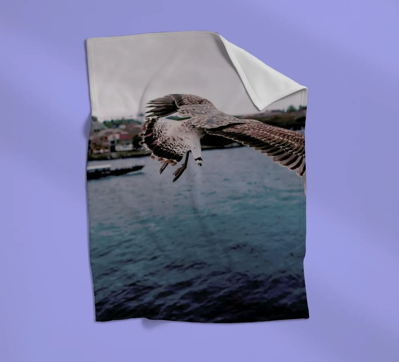 Seaside Fleecedecke von Sebastian Hilgetag