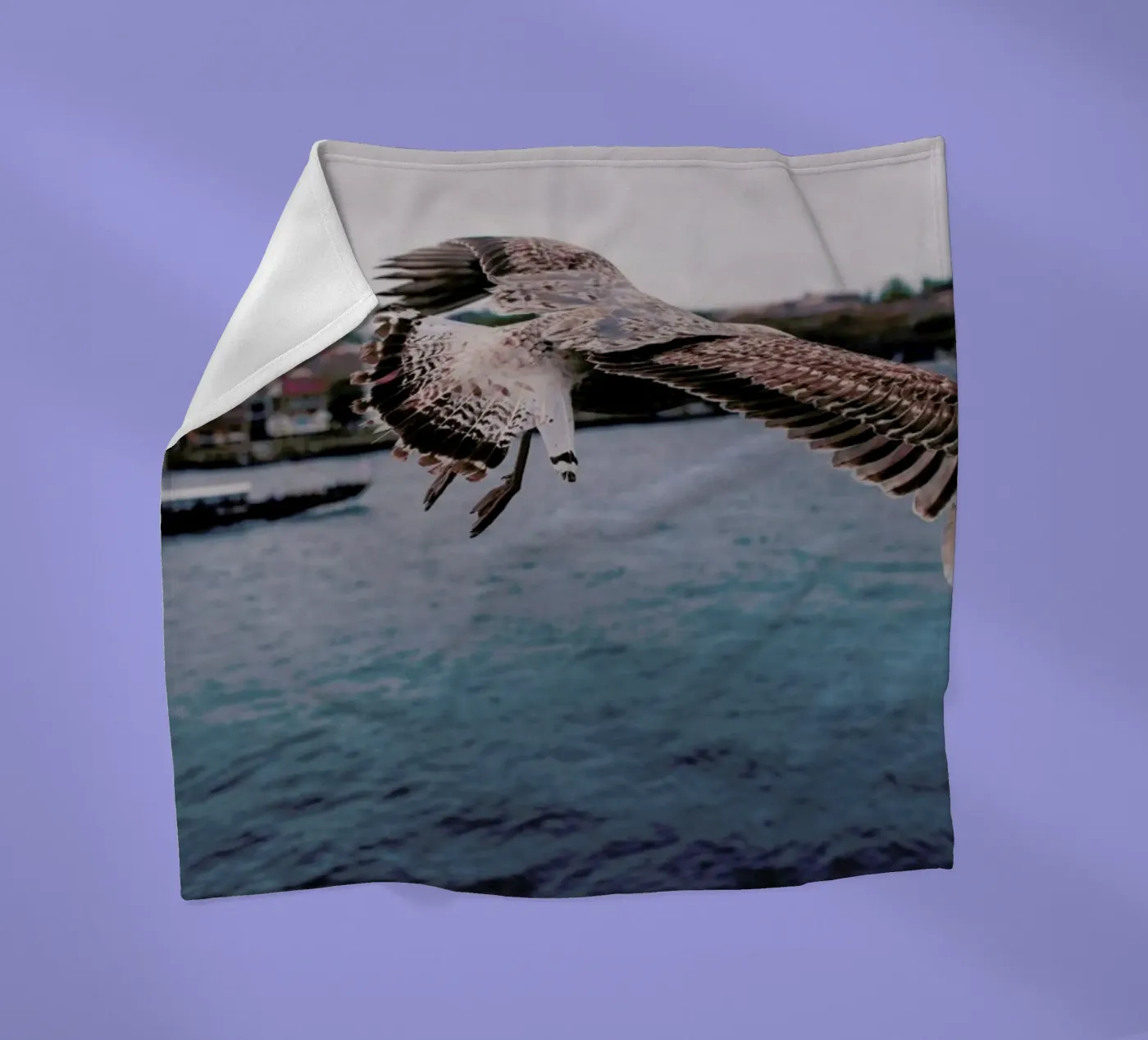 Seaside Fleecedecke von Sebastian Hilgetag