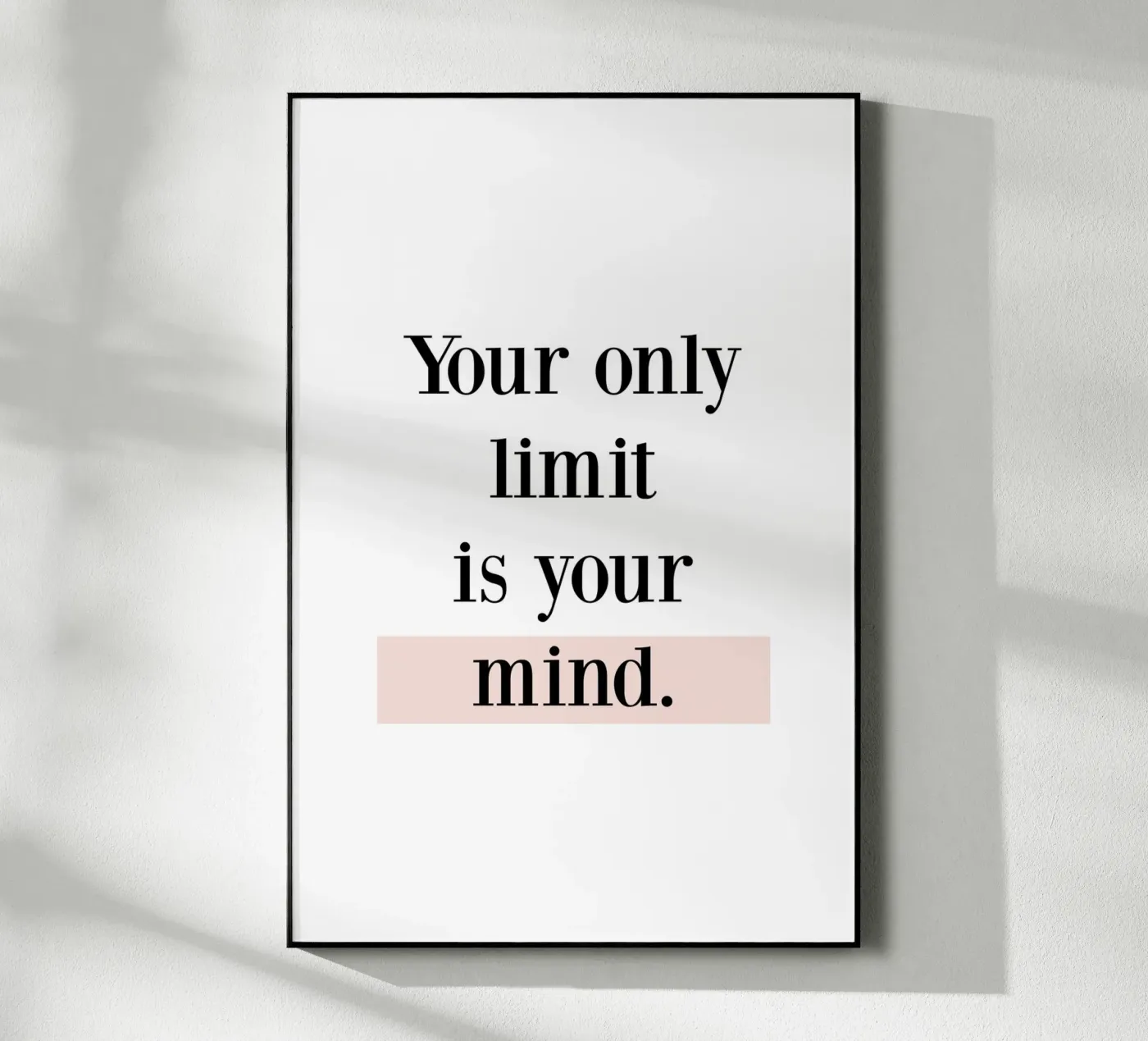 Your Limit acryl van KRUTH DESIGN