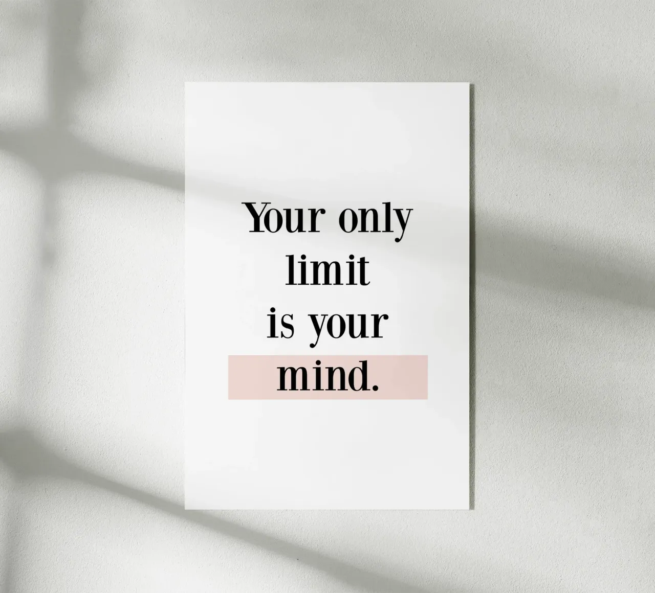 Your Limit plexiglass da KRUTH DESIGN