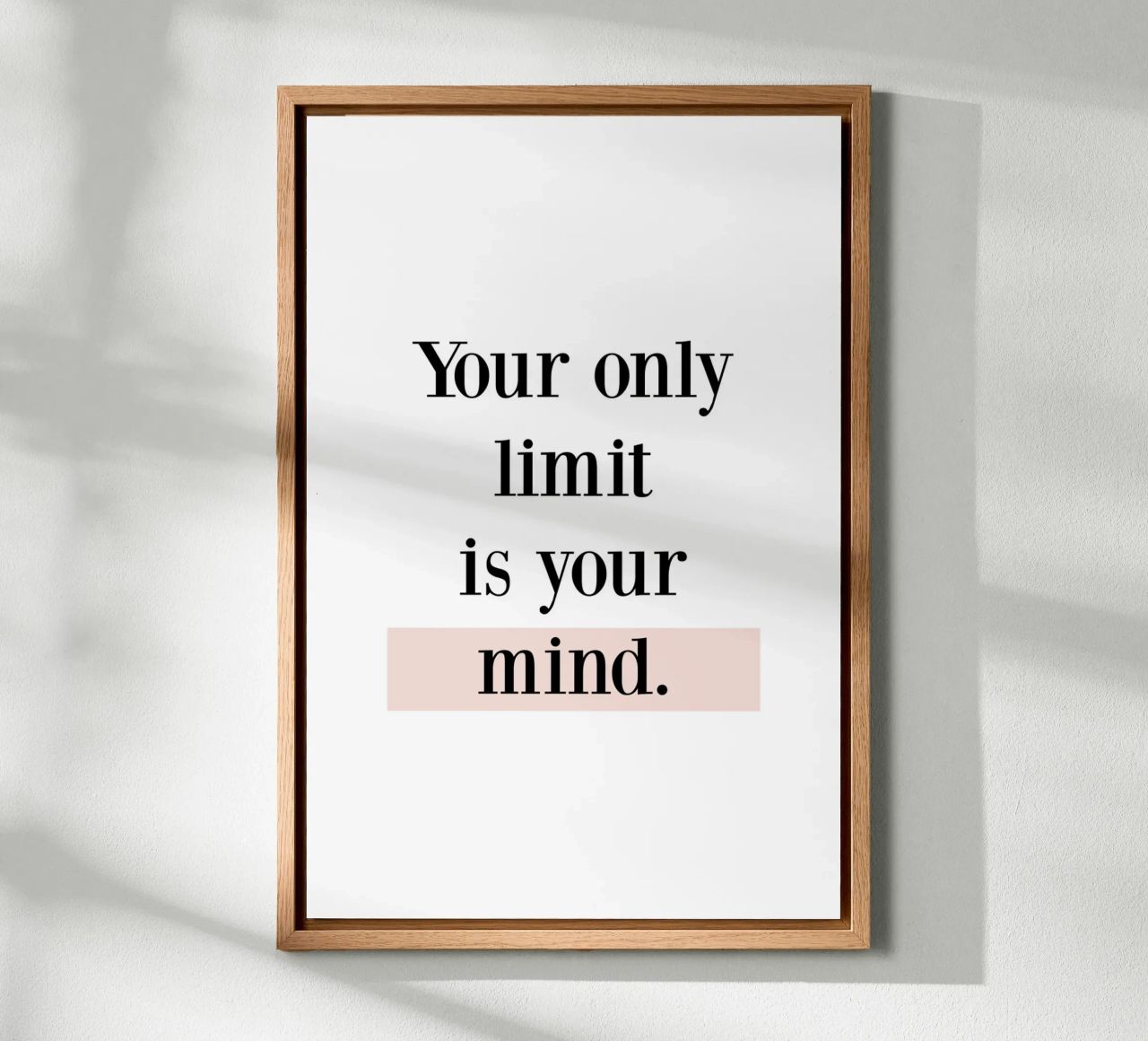 Your Limit canvas van KRUTH DESIGN