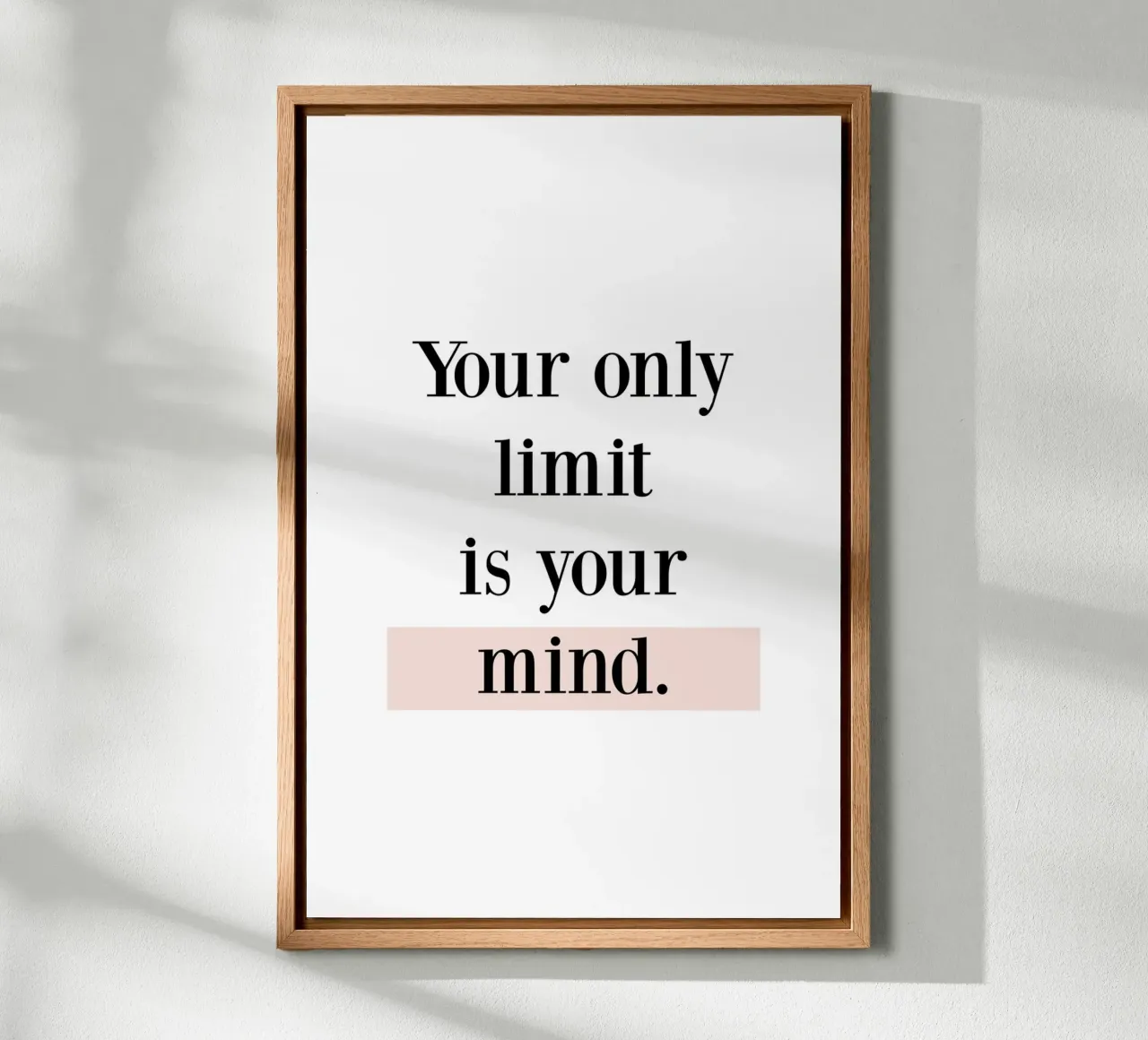 Your Limit canvas van KRUTH DESIGN