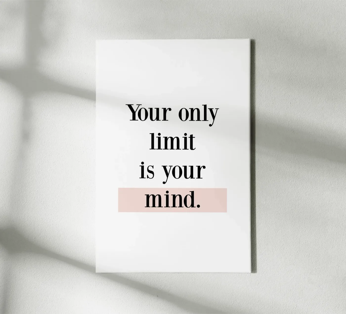 Your Limit tela da KRUTH DESIGN