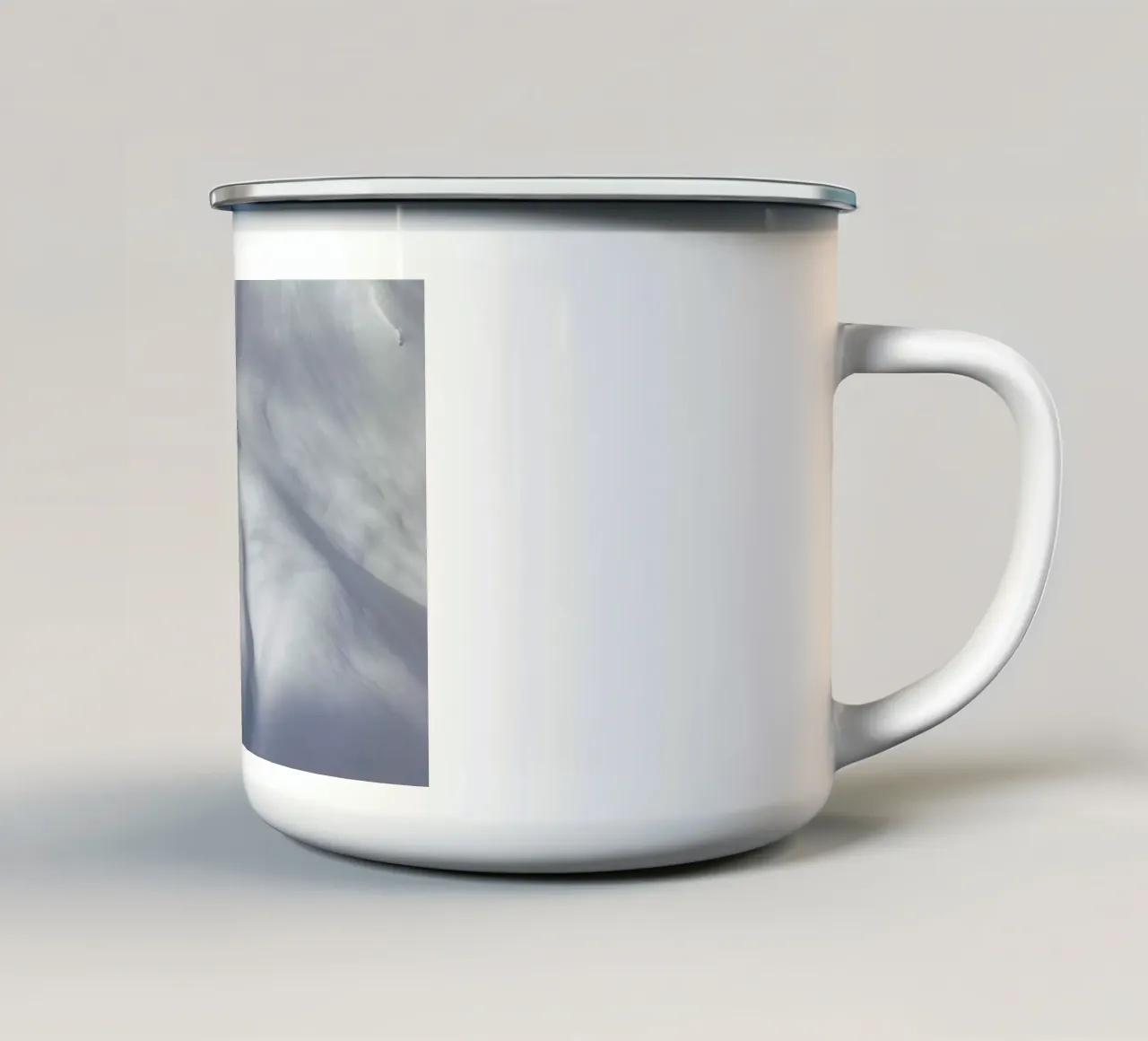 Planet Snow 3 tazza in smalto da Nur Mut