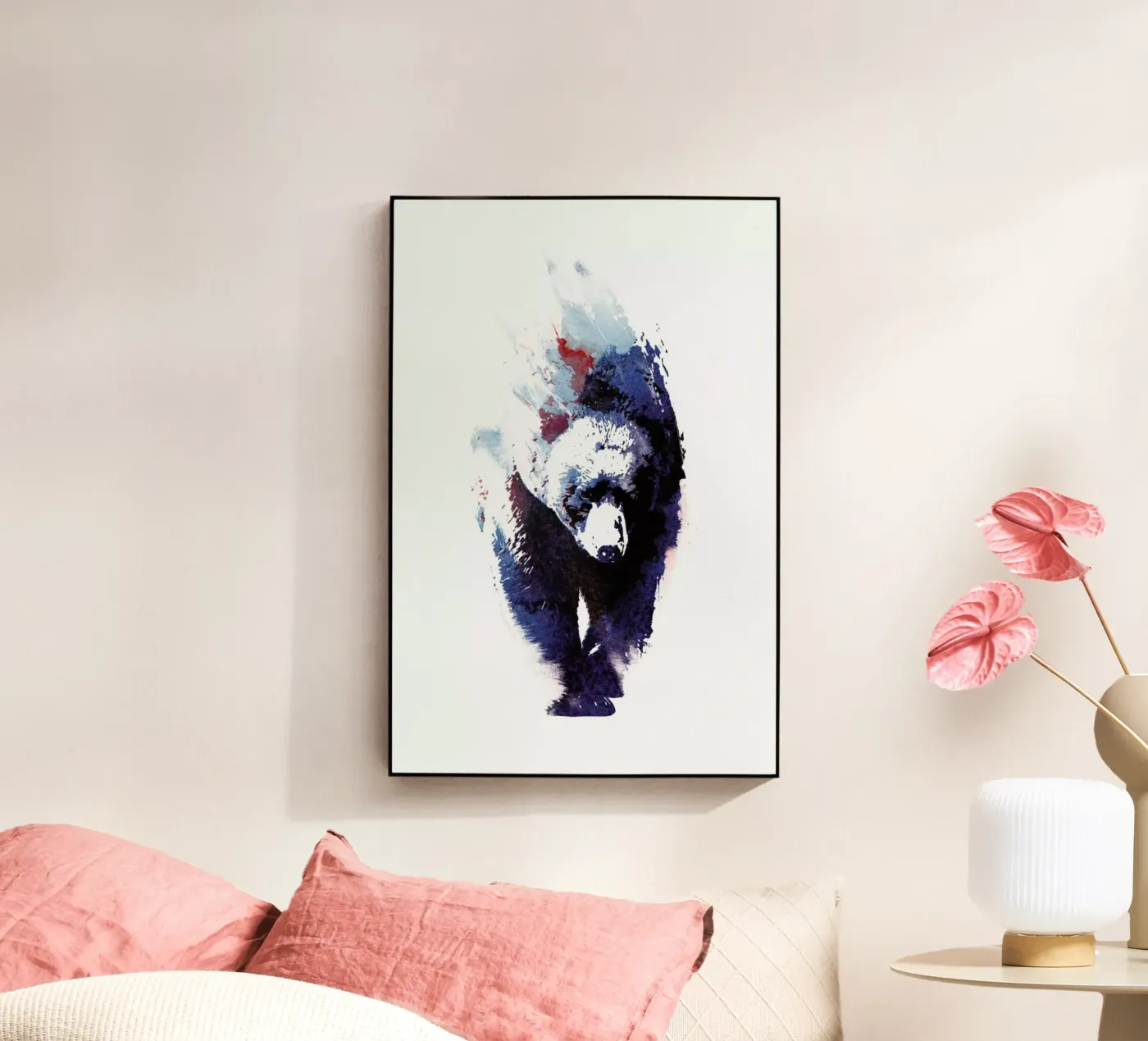 Death Run acryl van Róbert Farkas