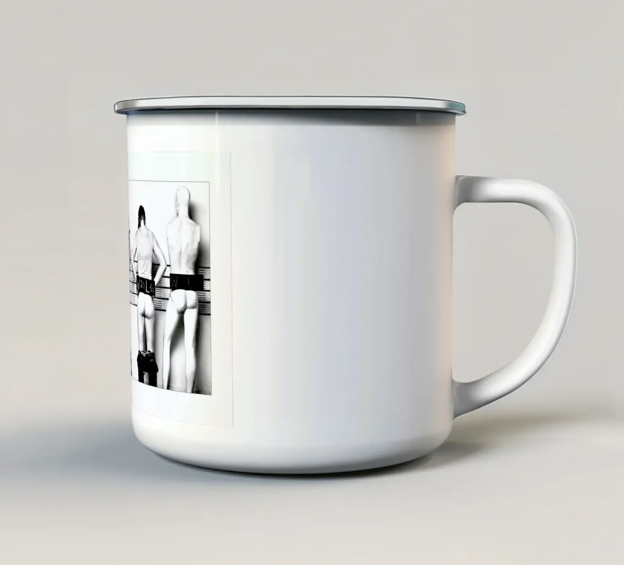 Konten tazza in smalto da Ricki van der Tas