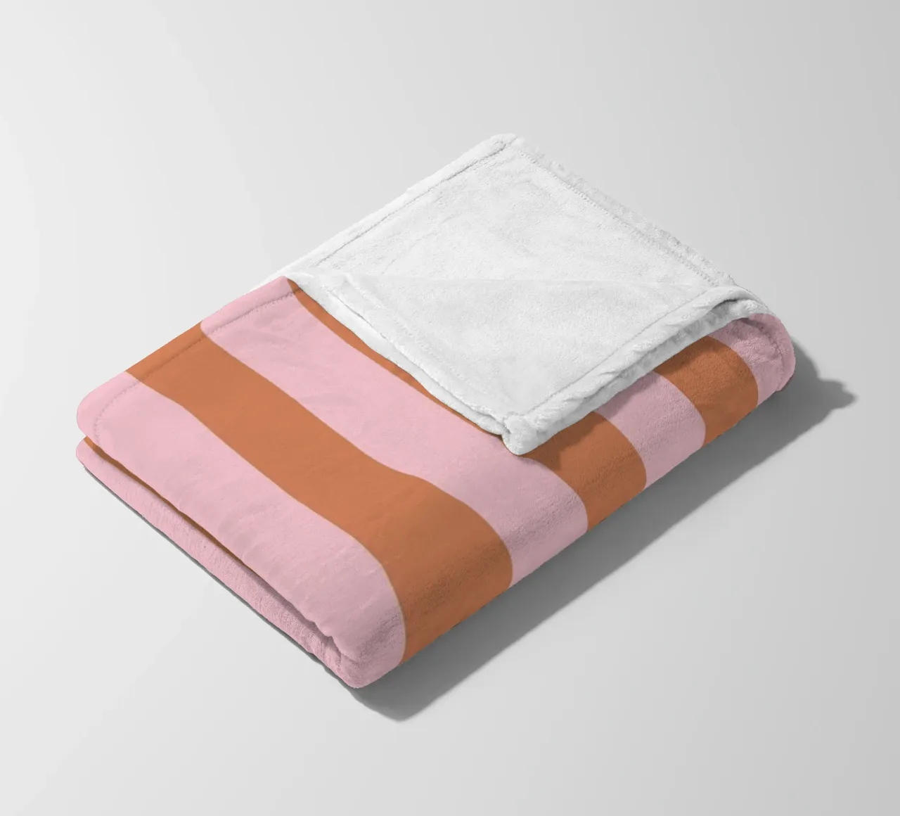 Retro Streifen Rosa Rot coperta in pile da BAINAI KIDS