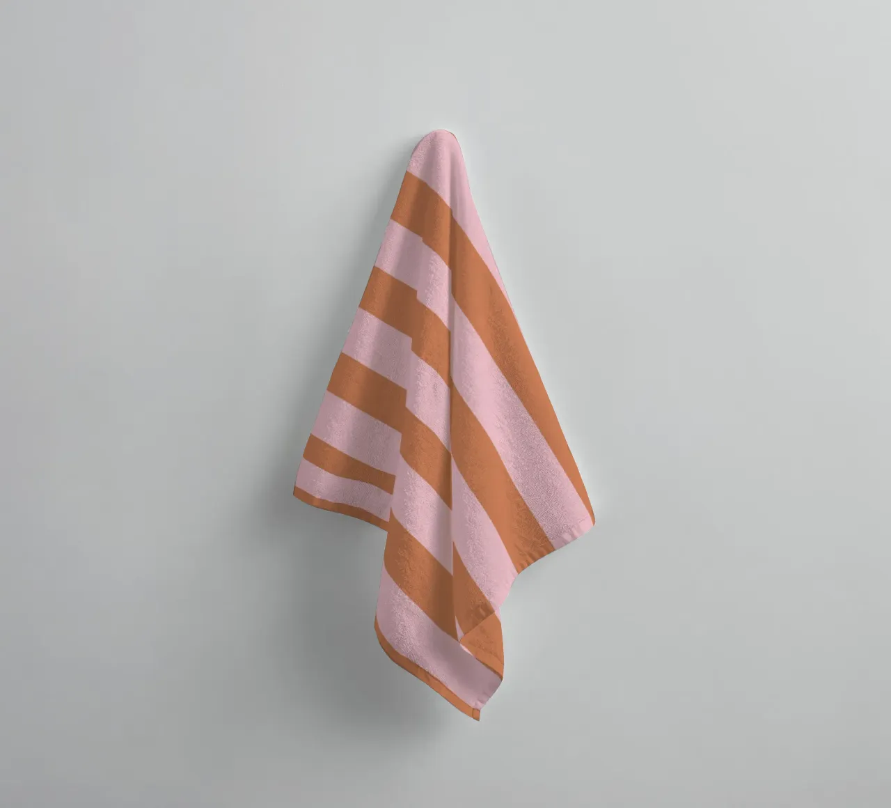Retro Streifen Rosa Rot asciugamano da bagno da BAINAI KIDS