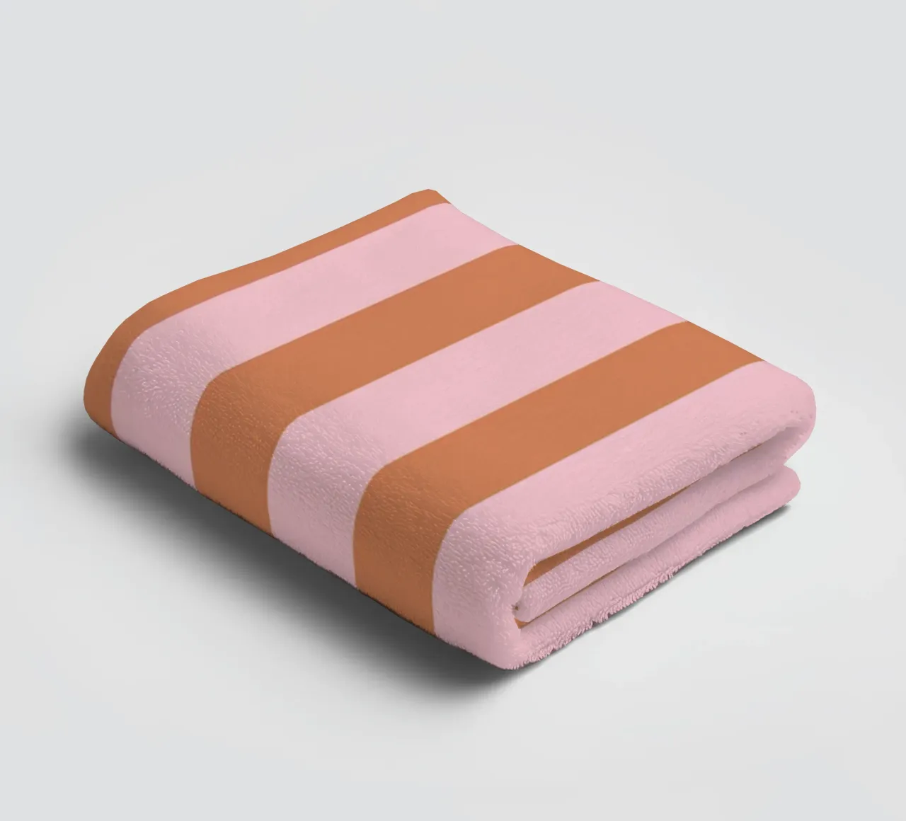 Retro Streifen Rosa Rot asciugamano da bagno da BAINAI KIDS