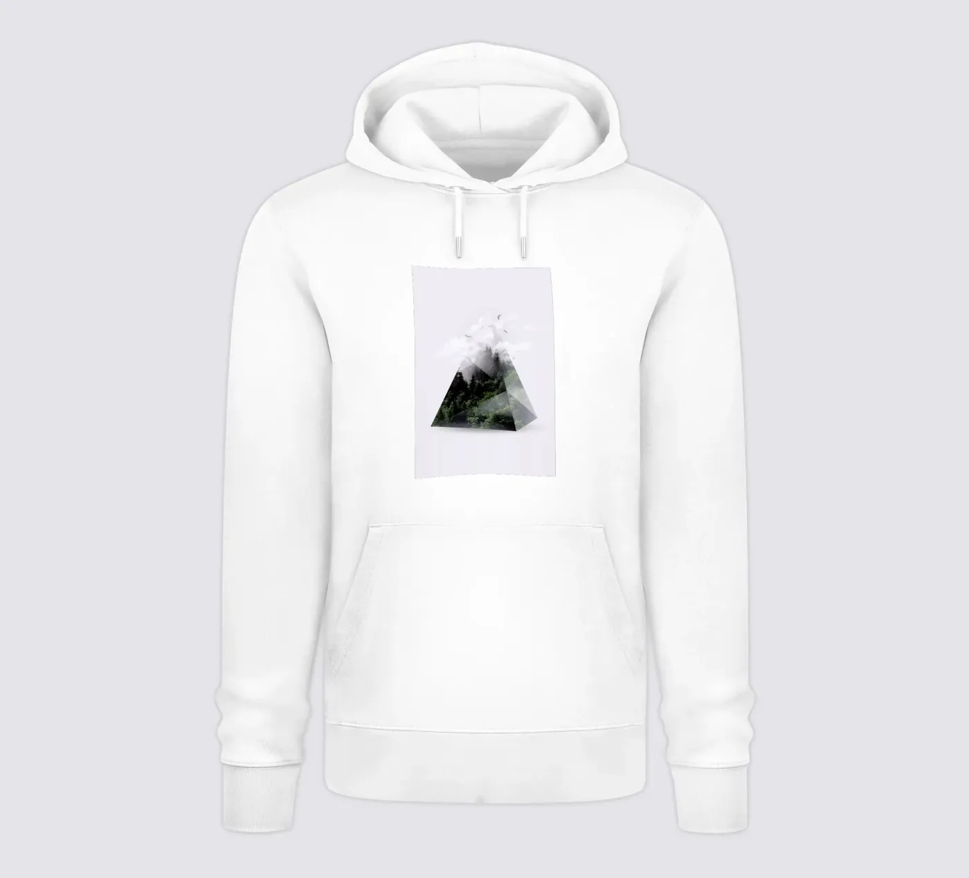Forest Triangle hoodie by Róbert Farkas