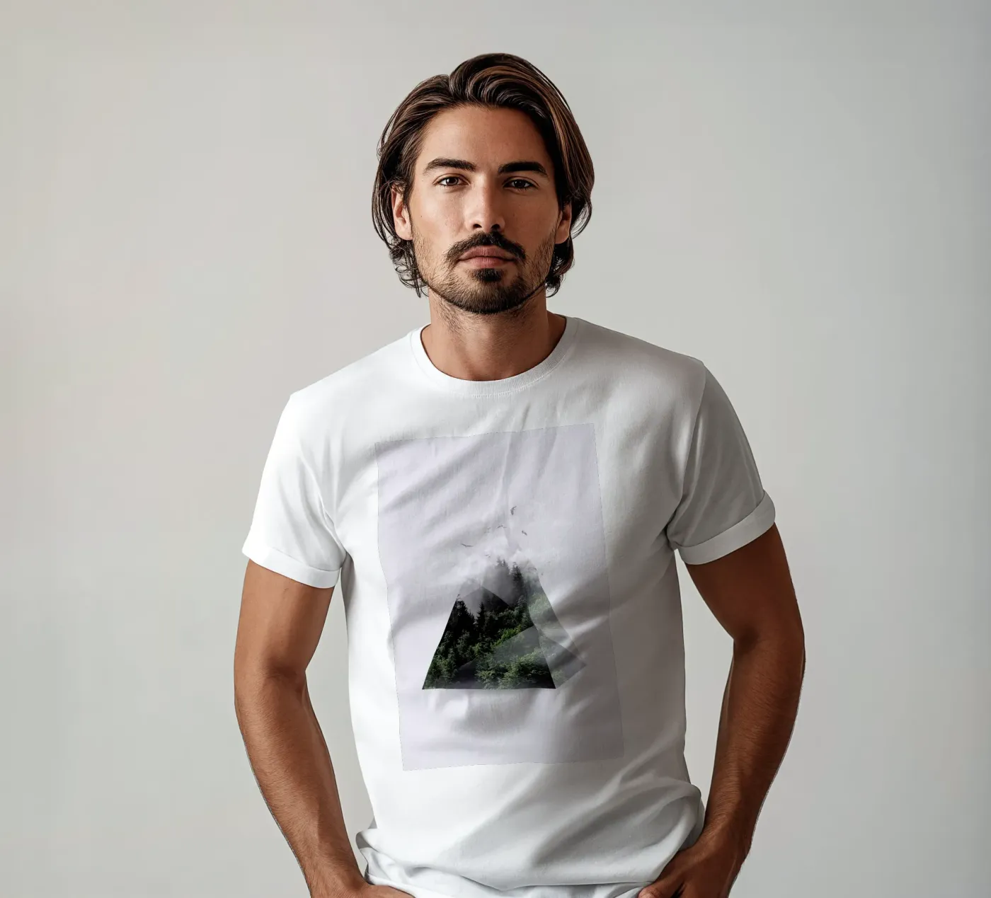Forest Triangle t-shirt da Róbert Farkas