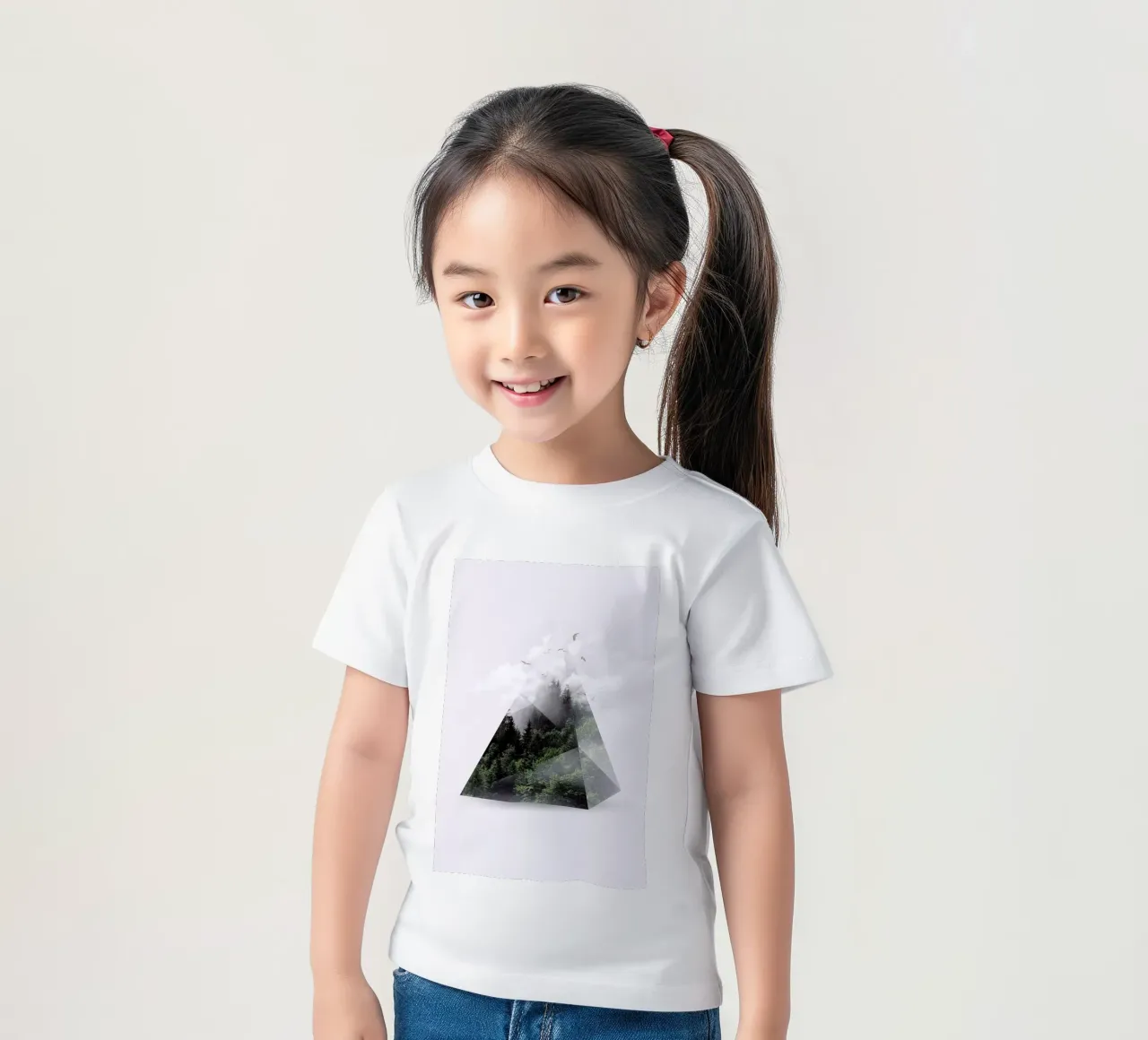 Forest Triangle t-shirt bambini da Róbert Farkas