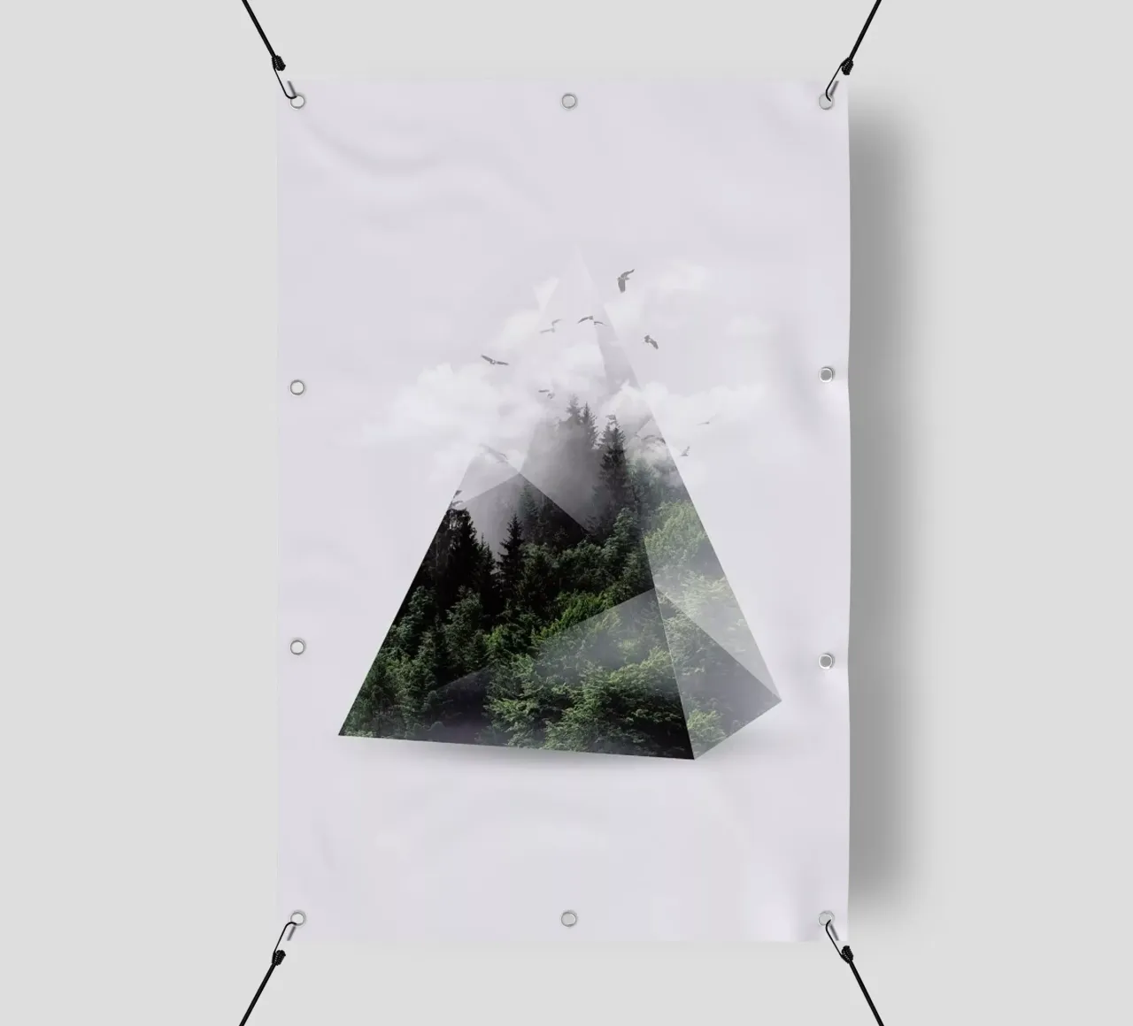 Forest Triangle telo in pvc da Róbert Farkas