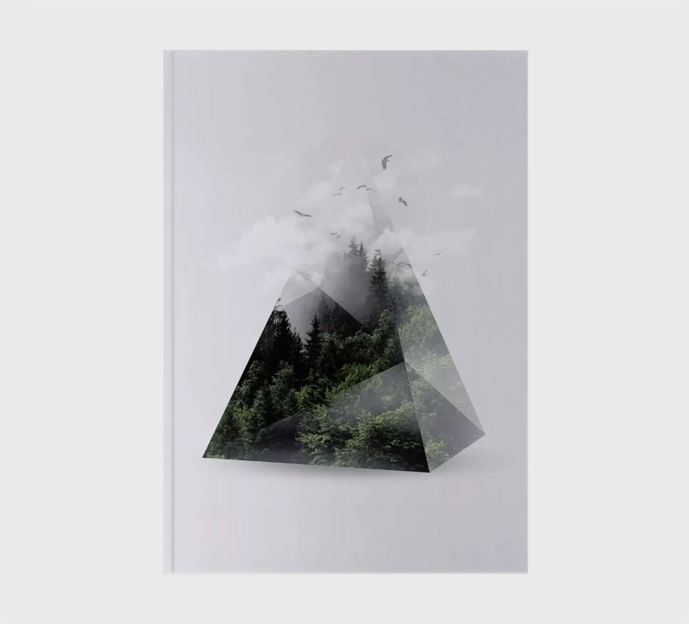 Forest Triangle notebook by Róbert Farkas