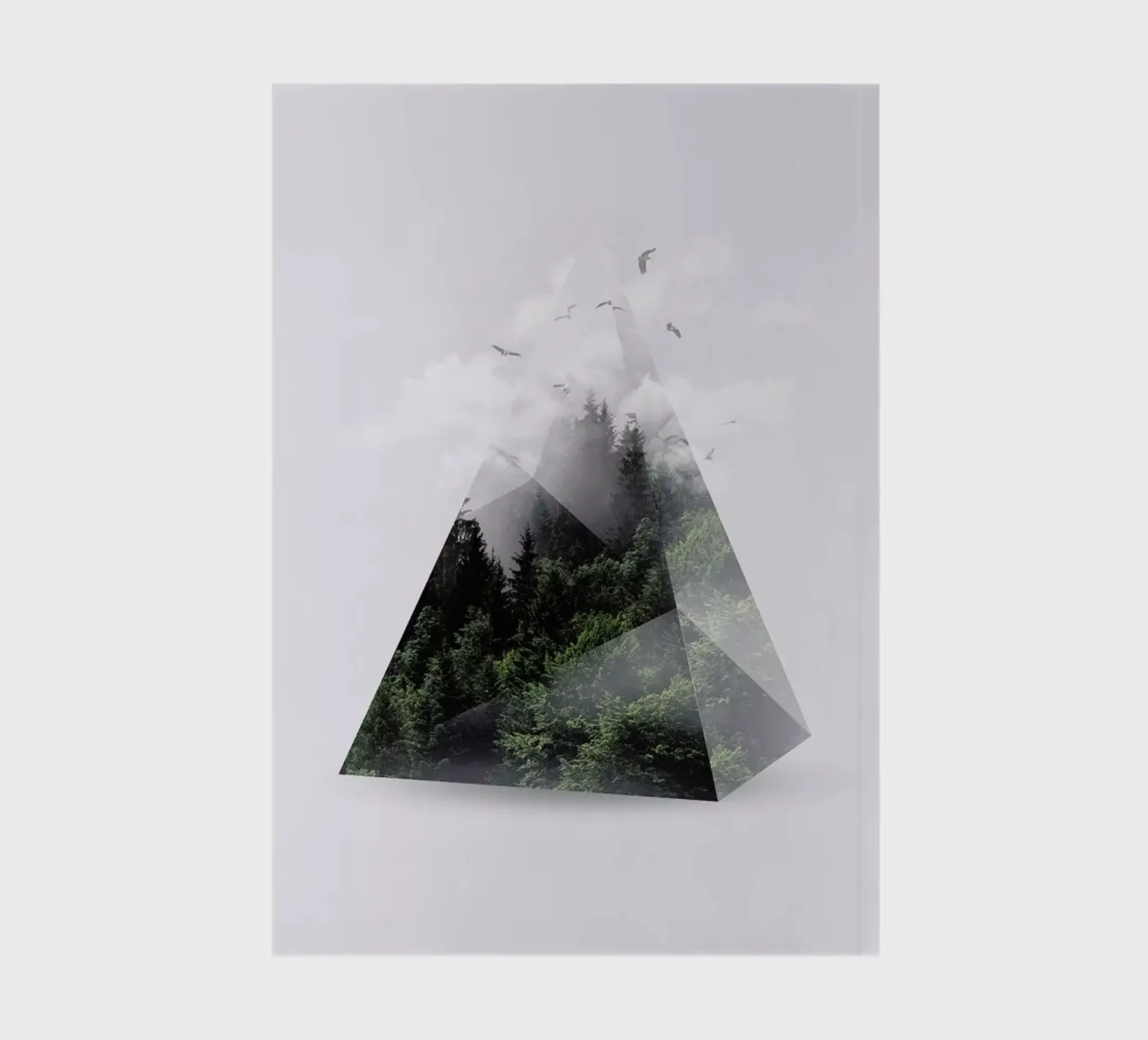 Forest Triangle notebook by Róbert Farkas