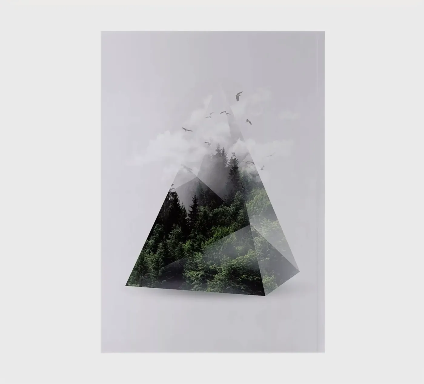Forest Triangle notebook by Róbert Farkas