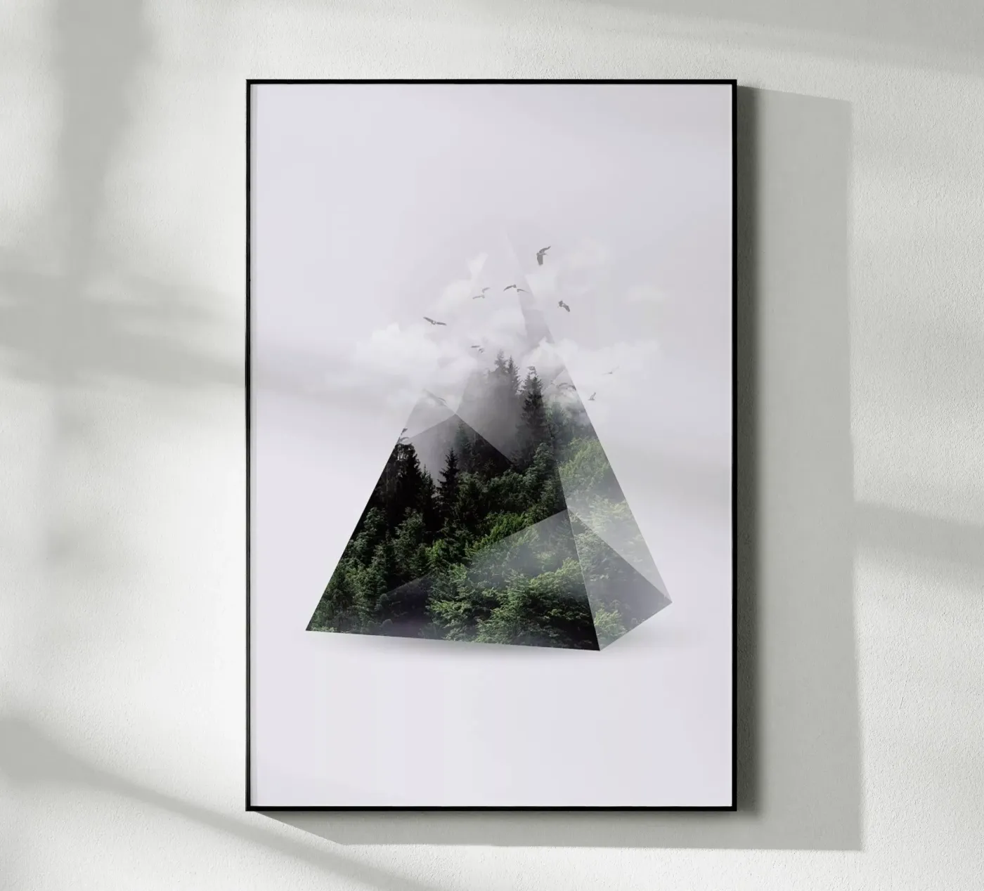 Forest Triangle plexiglas de Róbert Farkas