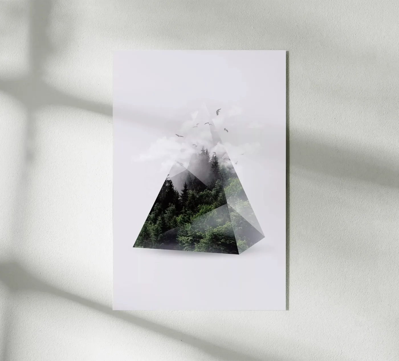 Forest Triangle plexiglas de Róbert Farkas