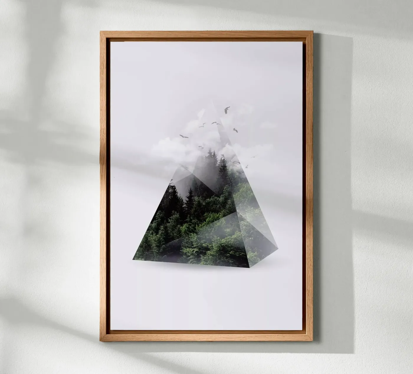 Forest Triangle alluminio dibond da Róbert Farkas
