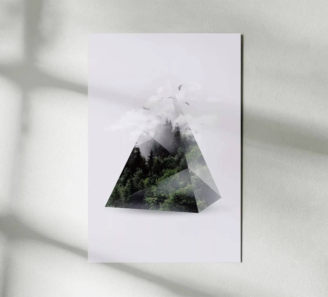 Forest Triangle alluminio dibond da Róbert Farkas