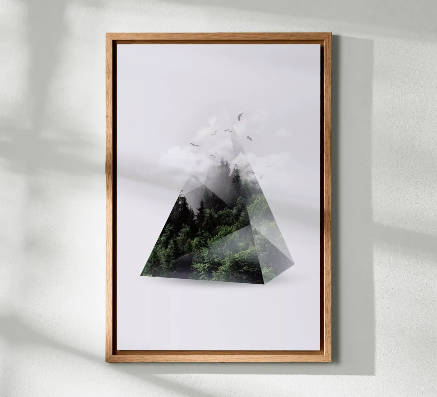 Forest Triangle toile de Róbert Farkas