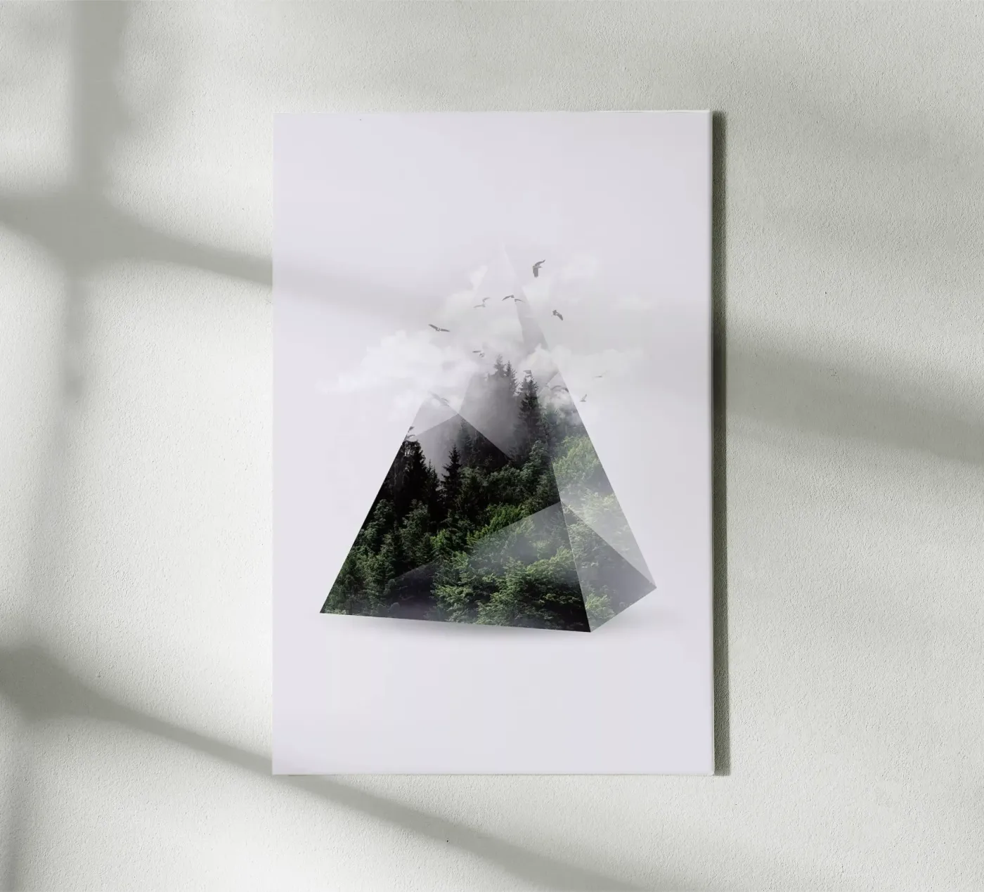 Forest Triangle toile de Róbert Farkas