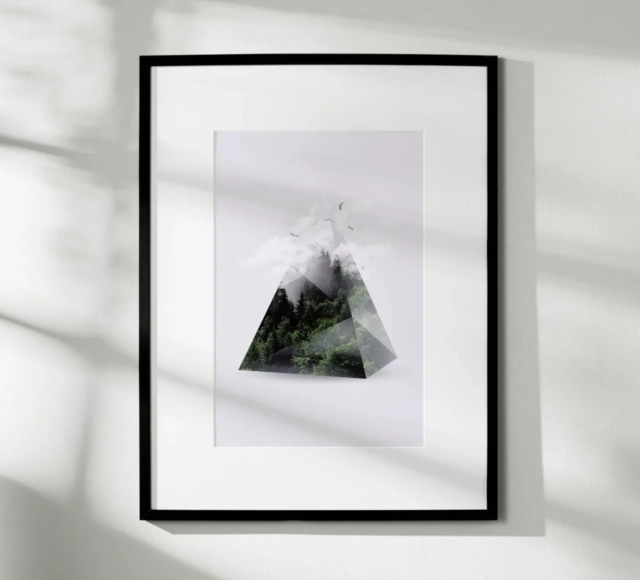 Forest Triangle carta hahnemühle da Róbert Farkas