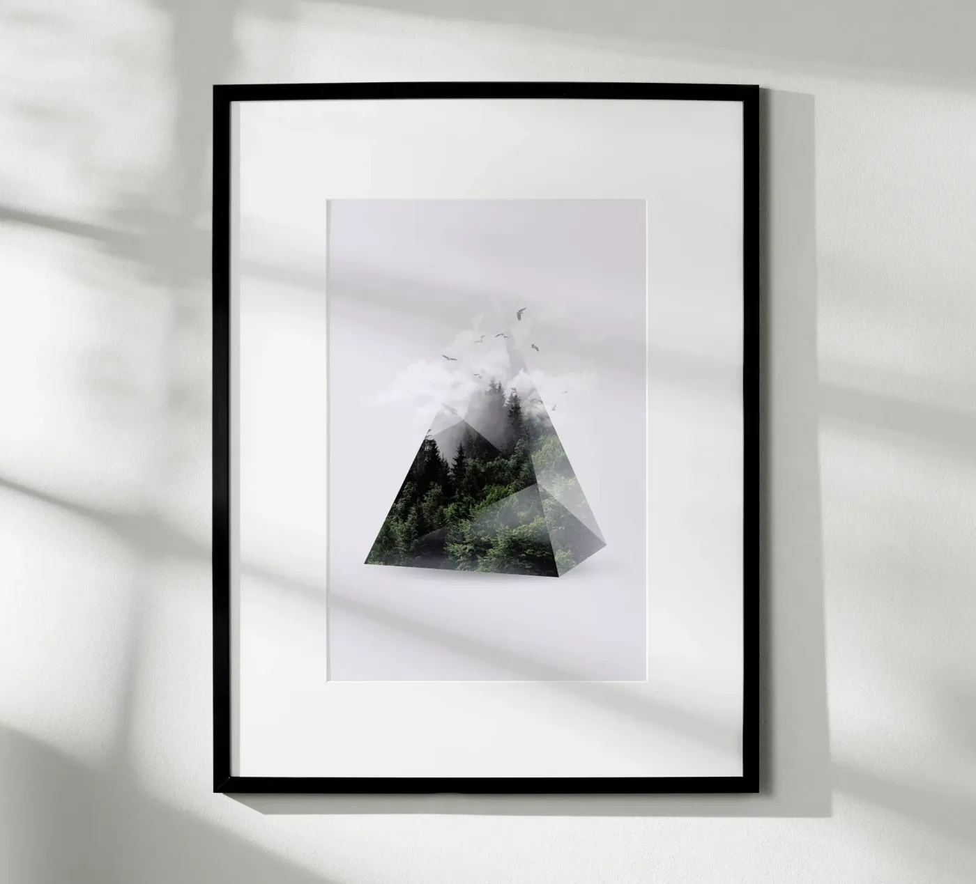 Forest Triangle poster van Róbert Farkas