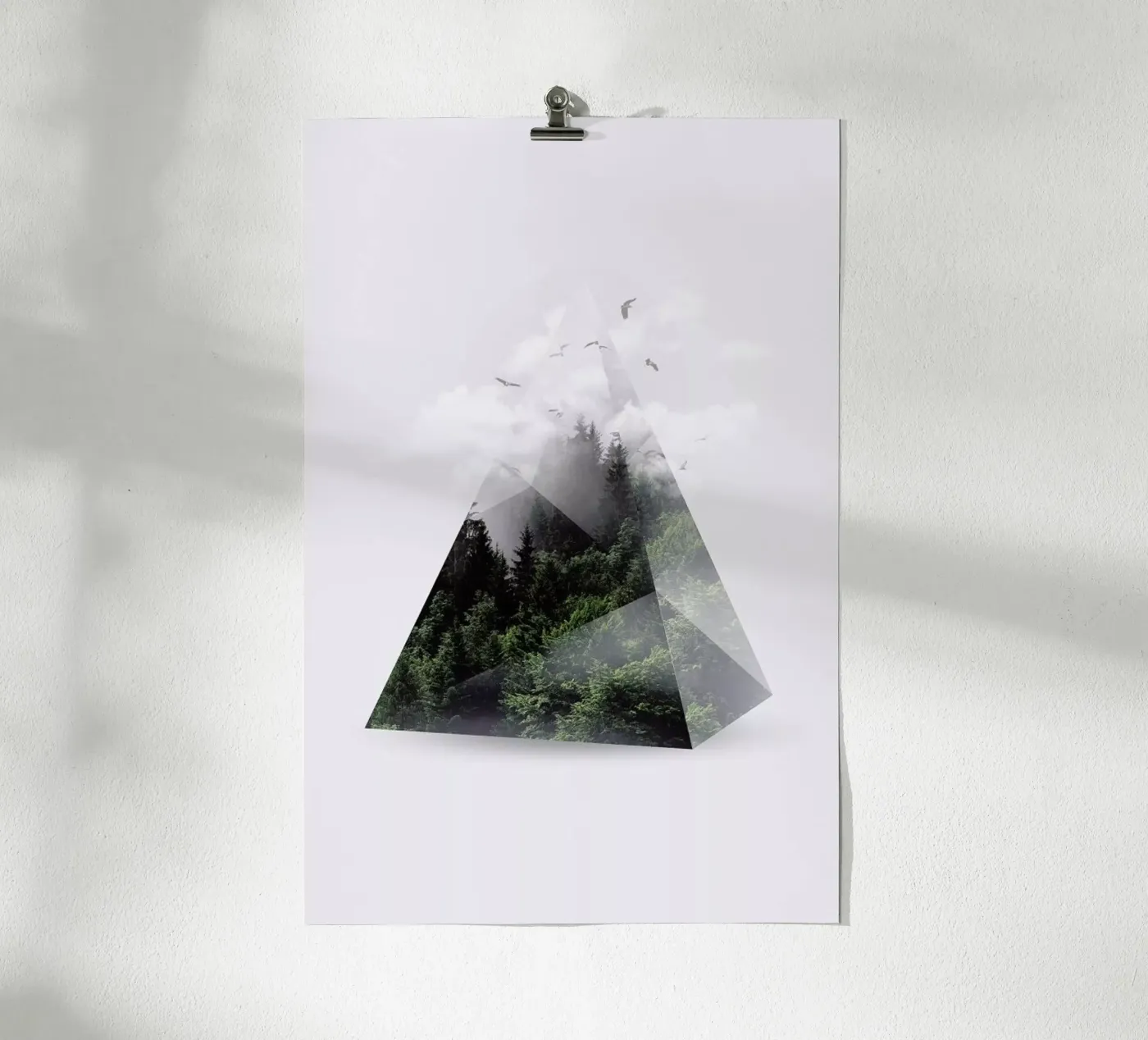 Forest Triangle Poster von Róbert Farkas