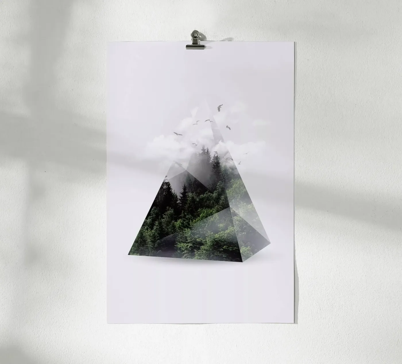 Forest Triangle poster van Róbert Farkas