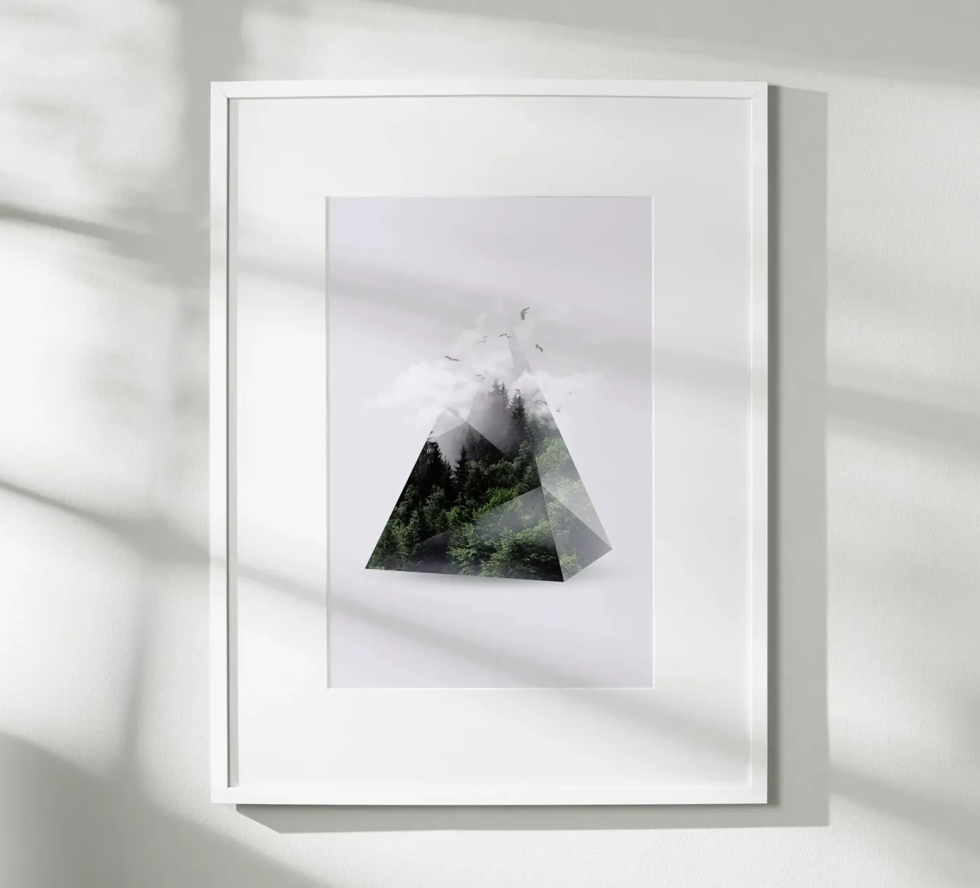 Forest Triangle poster van Róbert Farkas