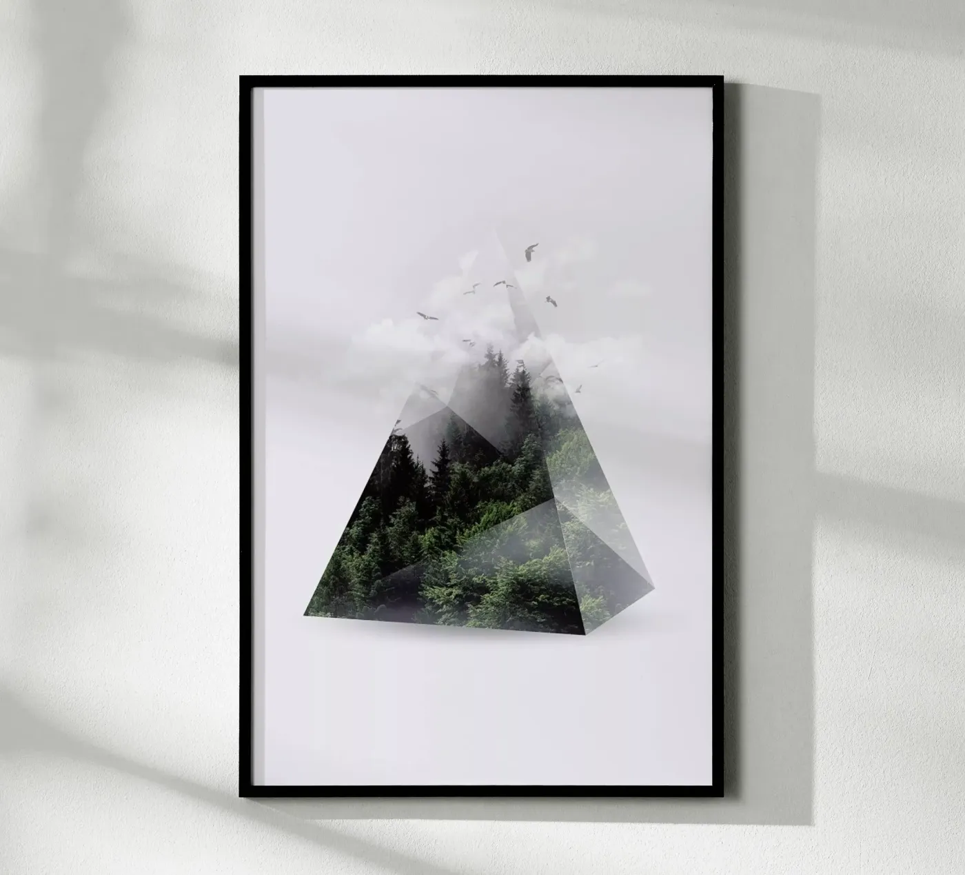 Forest Triangle poster van Róbert Farkas