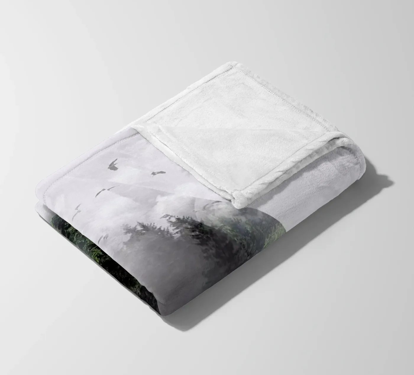 Forest Triangle Fleecedecke von Róbert Farkas