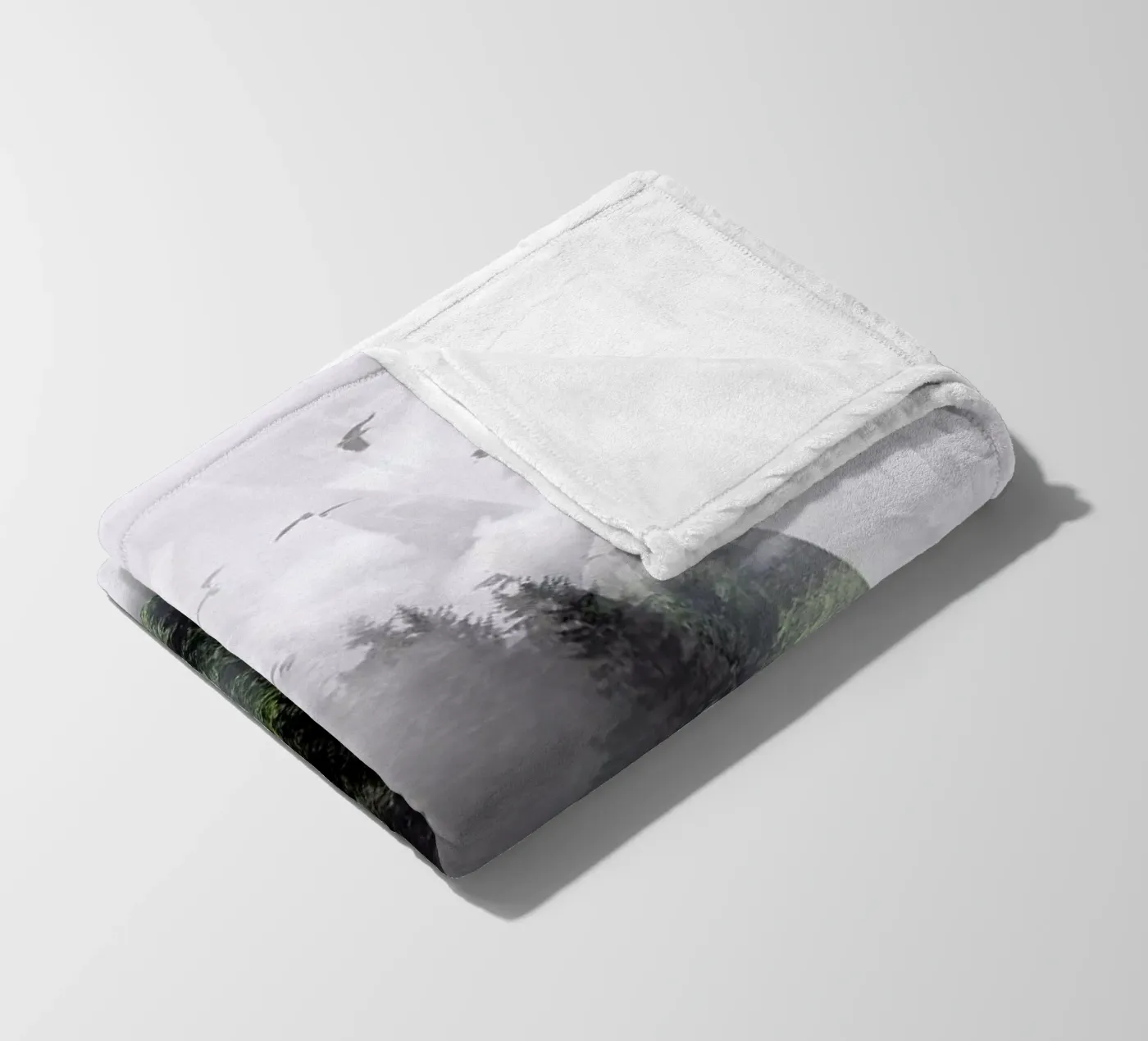 Forest Triangle Fleecedecke von Róbert Farkas