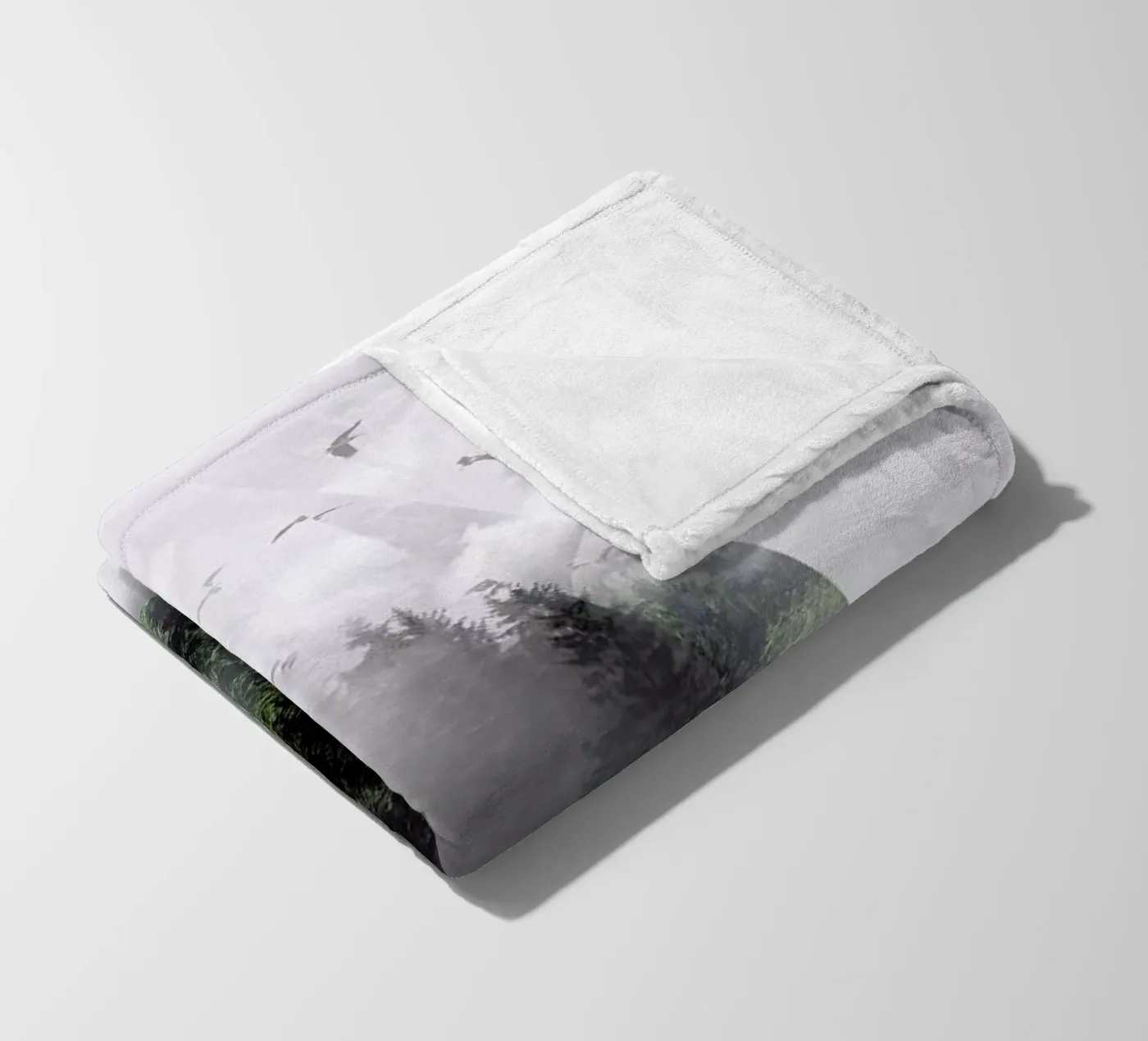 Forest Triangle Fleecedecke von Róbert Farkas